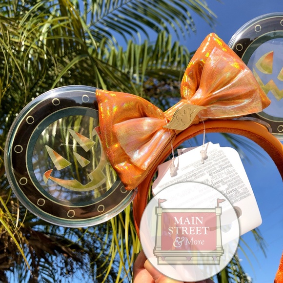 Disney Cruise Line 2025 Halloween On The High Seas Porthole Pumpkin Ears - NEW - Picture 3 of 4